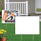 18"x24" 4mm Corrugated Plastic Blank Yard Signs - White or Yellow