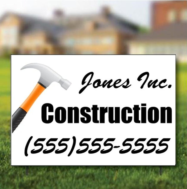 Contractor Yard Signs | VictoryStore.com