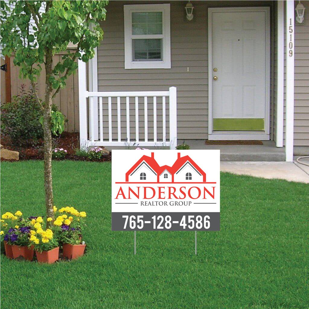 Pvc Sign Realtor Examples Real Estate Yard Signs | Custom Yard Signs | VictoryStore ...