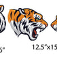 tiger mascot yard cards