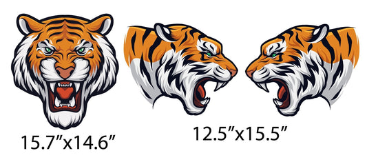 tiger mascot yard cards