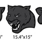 panther mascot accessory set