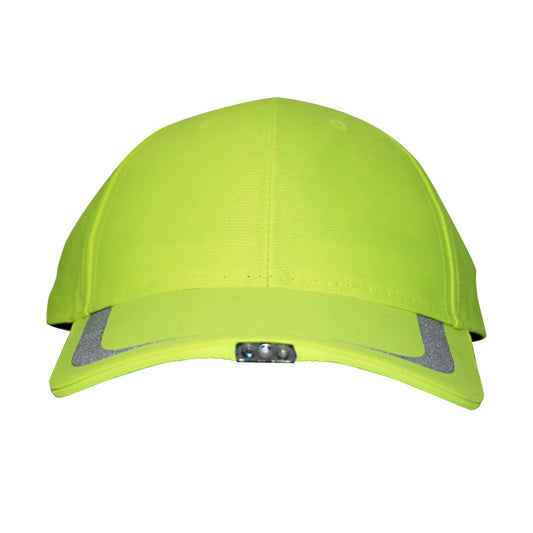 Safety Runner High Visibility Running Cap with Headlamps