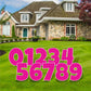 24" 'Luckiest Guy' Numbers Set | Solid Color - 10 pc Set