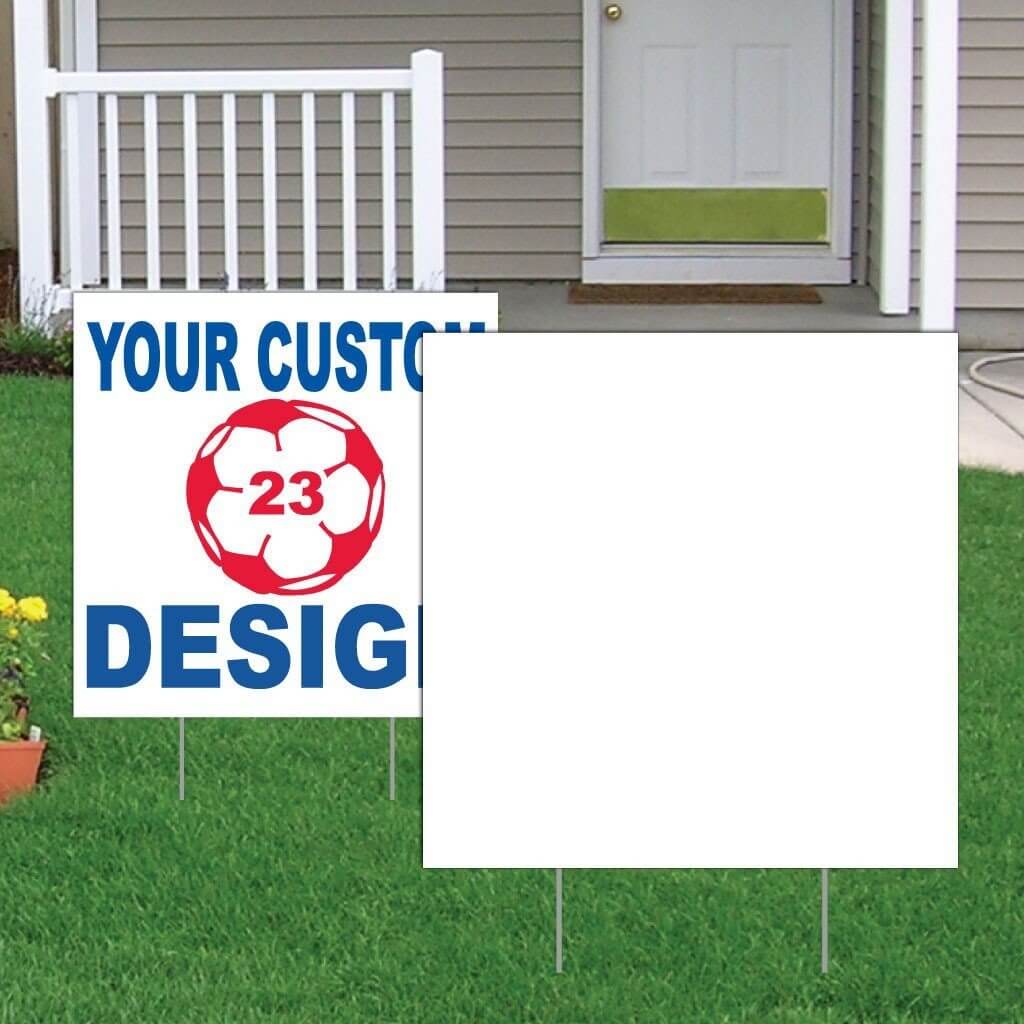 2'x2' Blank Yard Signs | Cheap & Free Shipping – VictoryStore.com