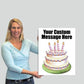 2' Tall Design Your Own Giant Birthday Card