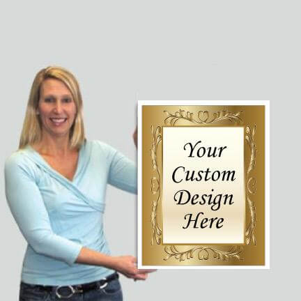 2' Tall Design Your Own Giant Anniversary Card