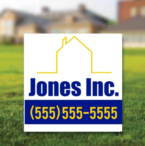 Contractor Yard Signs | 2'x2' | VictoryStore – VictoryStore.com