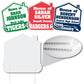 House with Swoosh Yard Sign - 22x22" - Corrugated Plastic