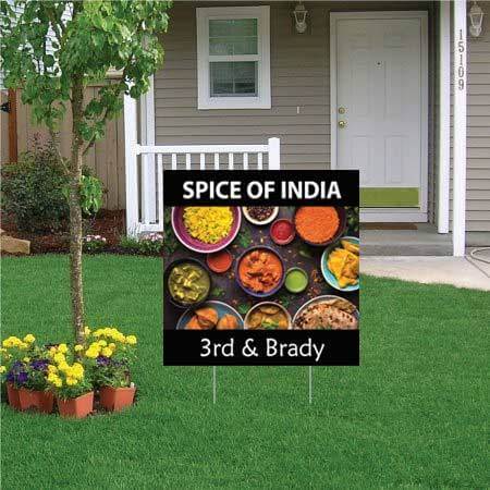 2'x2' Restaurant Marketing Sign