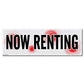 Now Renting Vinyl Banner with Grommets