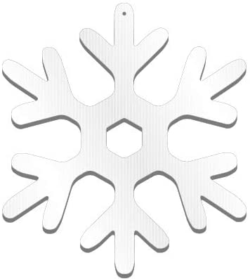hanging snowflake decorations