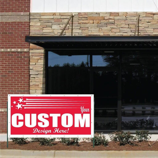 Custom Printed Vinyl Banner, Full Color, 13oz Weather Resistant Custom Printed Vinyl Banner, Full Color, 13oz Weather Resistant
