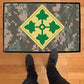 4th infantry doormat