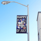 4th of july pole banner