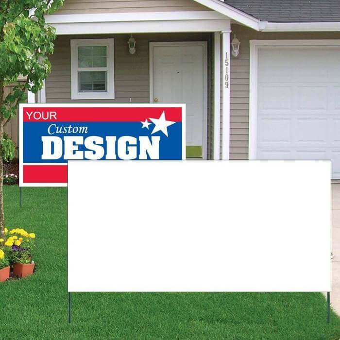 custom yard sign