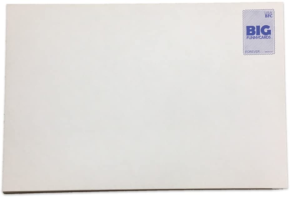 large card with envelope