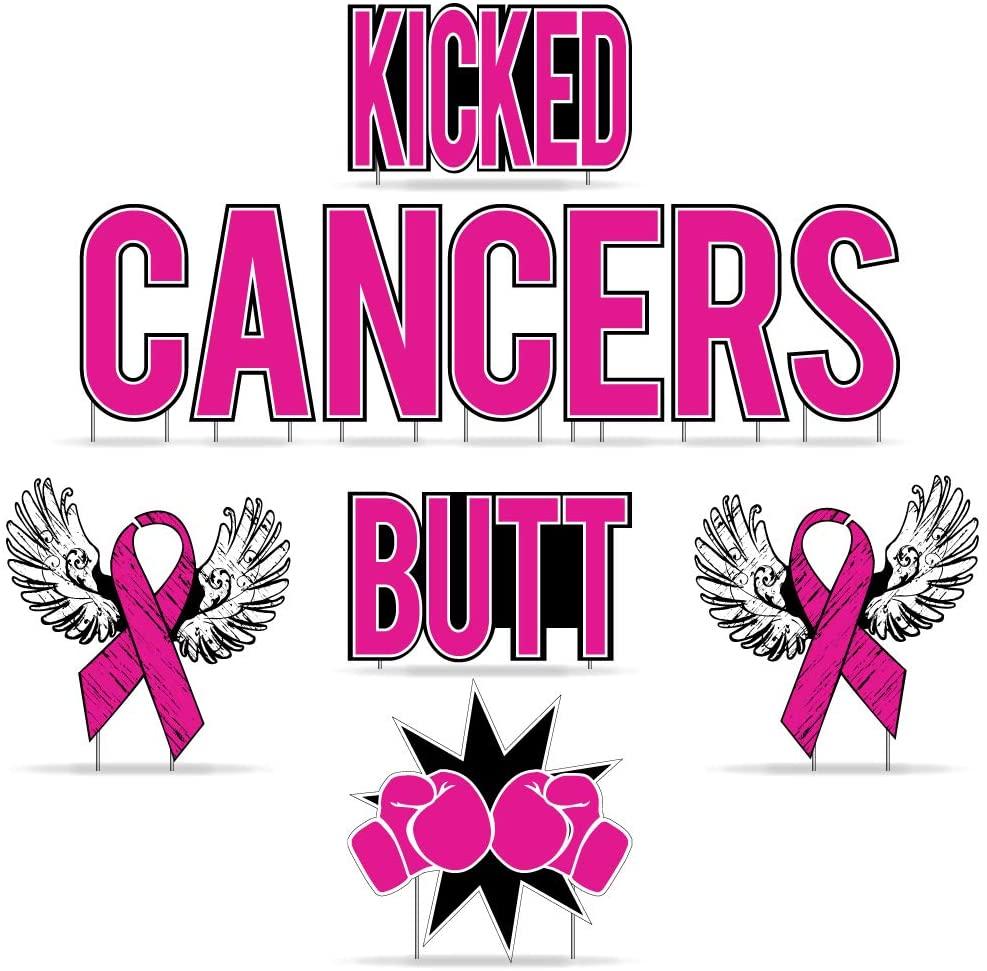 breast cancer awareness yard card