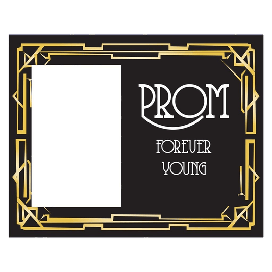 Promposal Picture Frame - Holds 4x6 Photo -"Prom Forever Young"