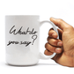 Promposal 15oz Coffee Mug - "I would like it a latte' if you would go