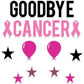 goodbye cancer yard card
