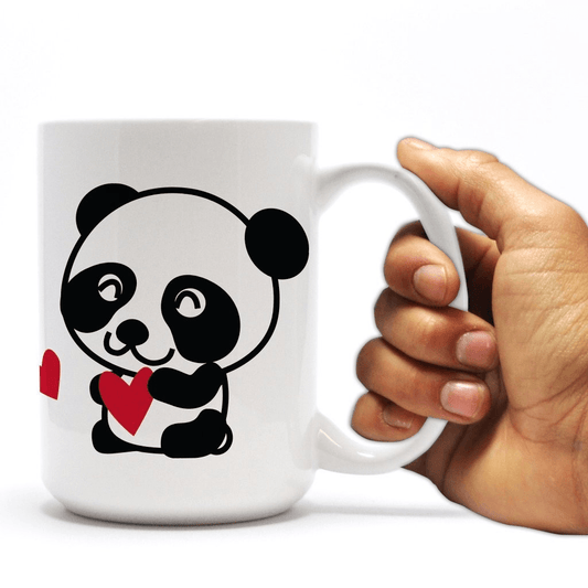 Promposal 15oz Coffee Mug - "PANDAmonium Prom" Panda Design