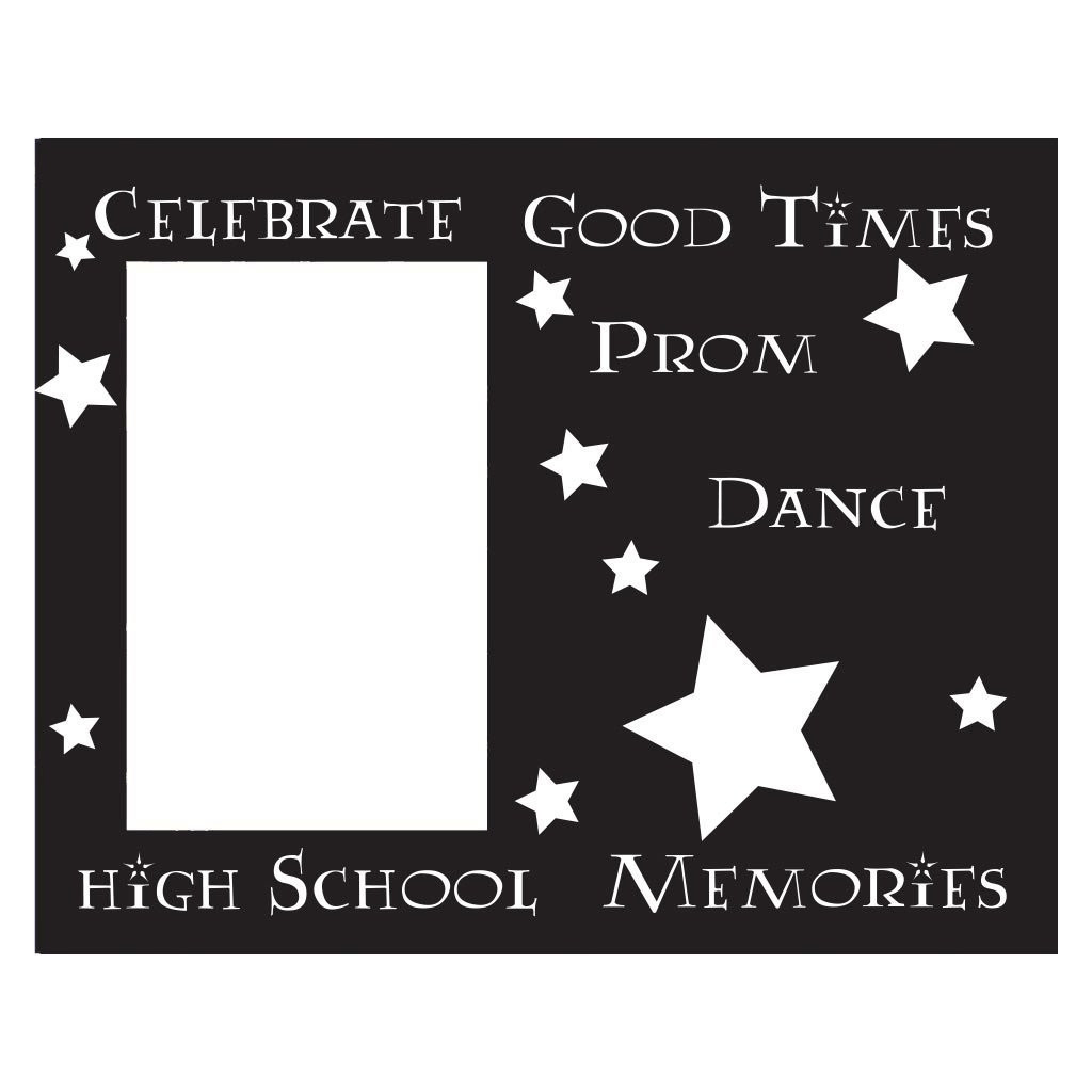 Promposal Picture Frame - Holds 4x6 Photo -"Celebrate Good Times"