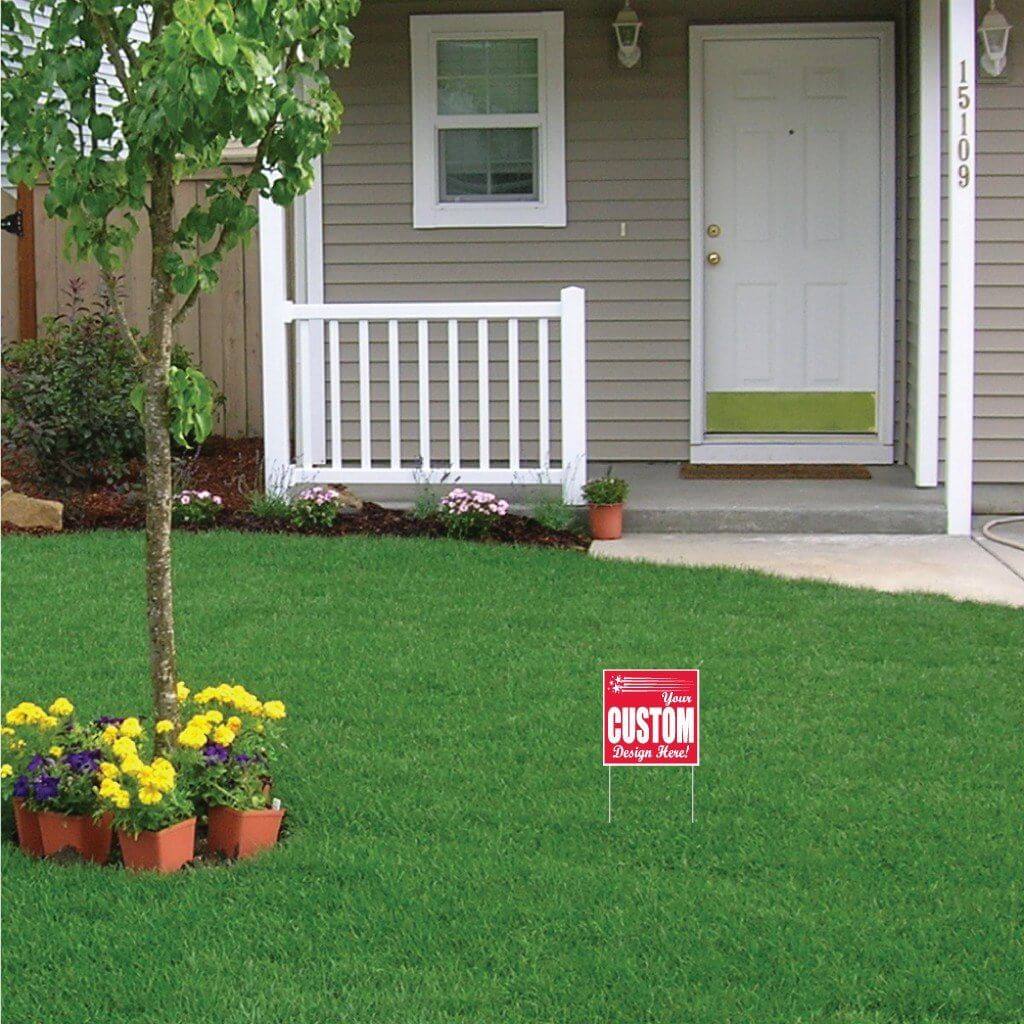 6"x6" Corrugated Plastic Yard Sign