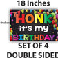 double sided birthday yard sign