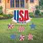 usa lawn sign