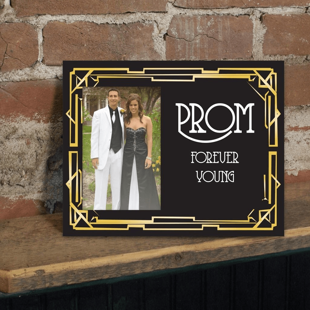 Promposal Picture Frame - Holds 4x6 Photo -"Prom Forever Young"