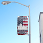 9/11 pole banner