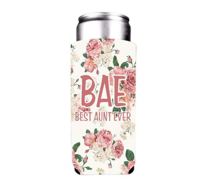 BAE Best Aunt Ever Can cooler gift for holidays