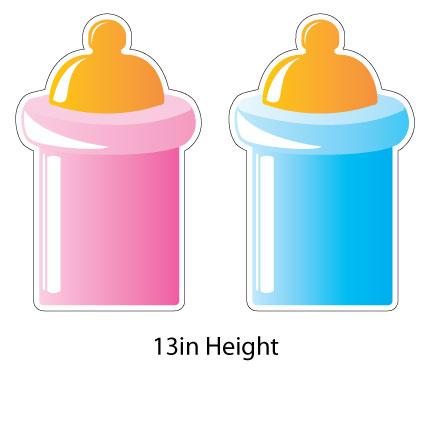 Baby Bottle Yard Signs & Decorations - FREE SHIPPING