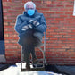 Bernie in a Chair yard sign
