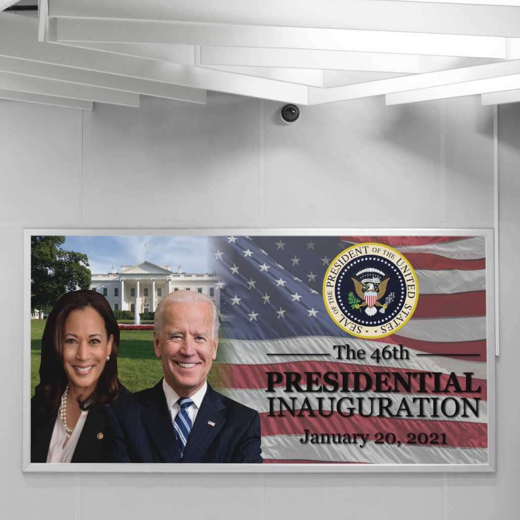 Biden Harris Inauguration Banner