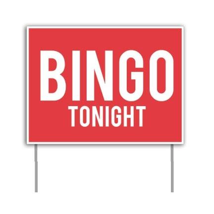 Bingo Banner & Bingo Yard Signs Set