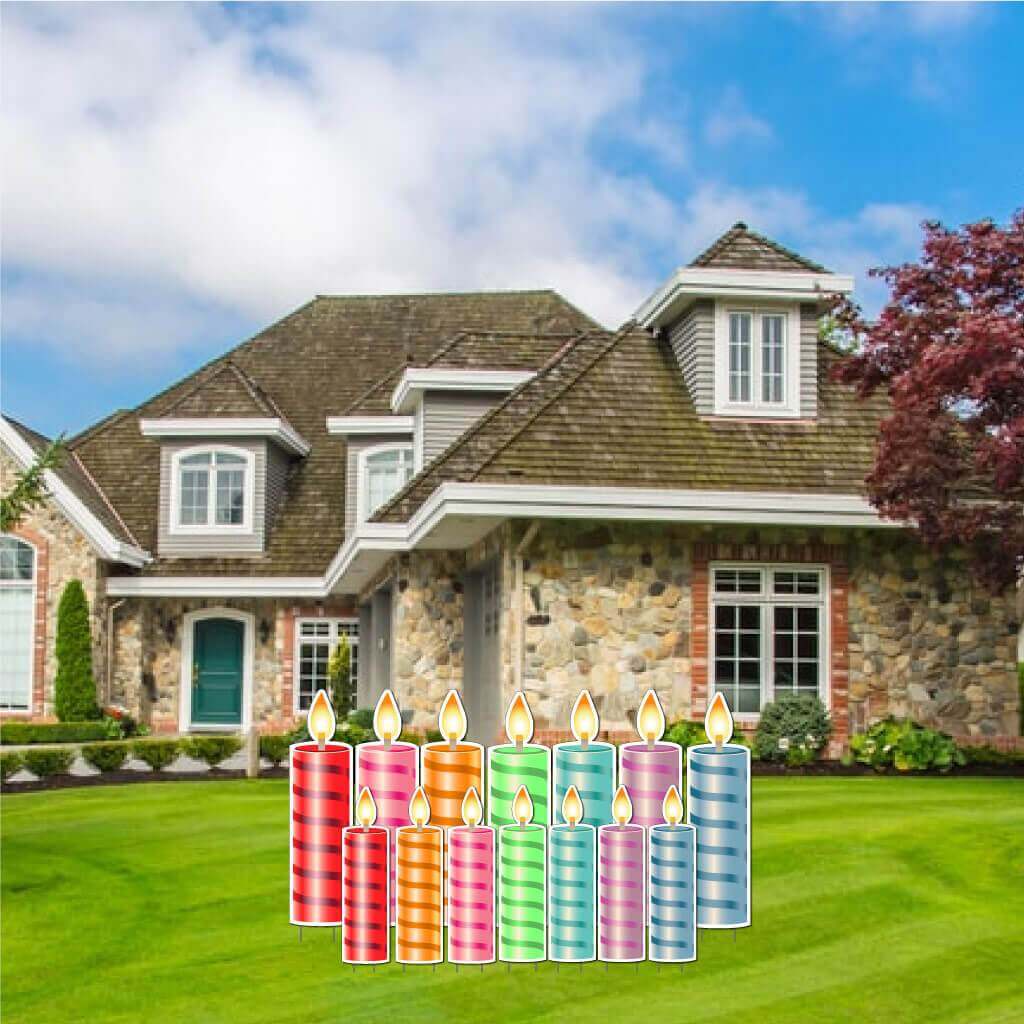 Birthday Themed Yard Greeting Accessories - FREE SHIPPING