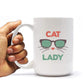 Cat Lady coffee mug Christmas or Birthday gift for women