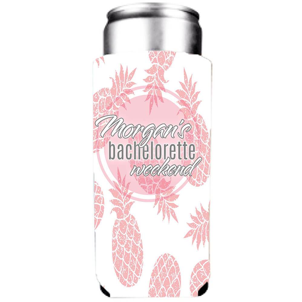 Charleston Bachelorette Party Slim Can Cooler