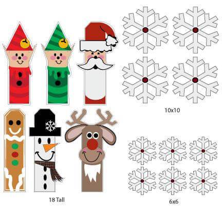 Christmas Yard Decorations - Christmas Figures - FREE SHIPPING