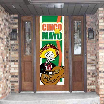 Cinco De Mayo Green Door Banner