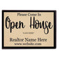 Custom Realtor Door Mat - Realtor Open House Door Mat 24x36