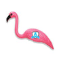 Custom You've Been Flocked Flocking Flamingo Yard Greeting Set
