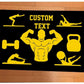 Custom doormat for gyms
