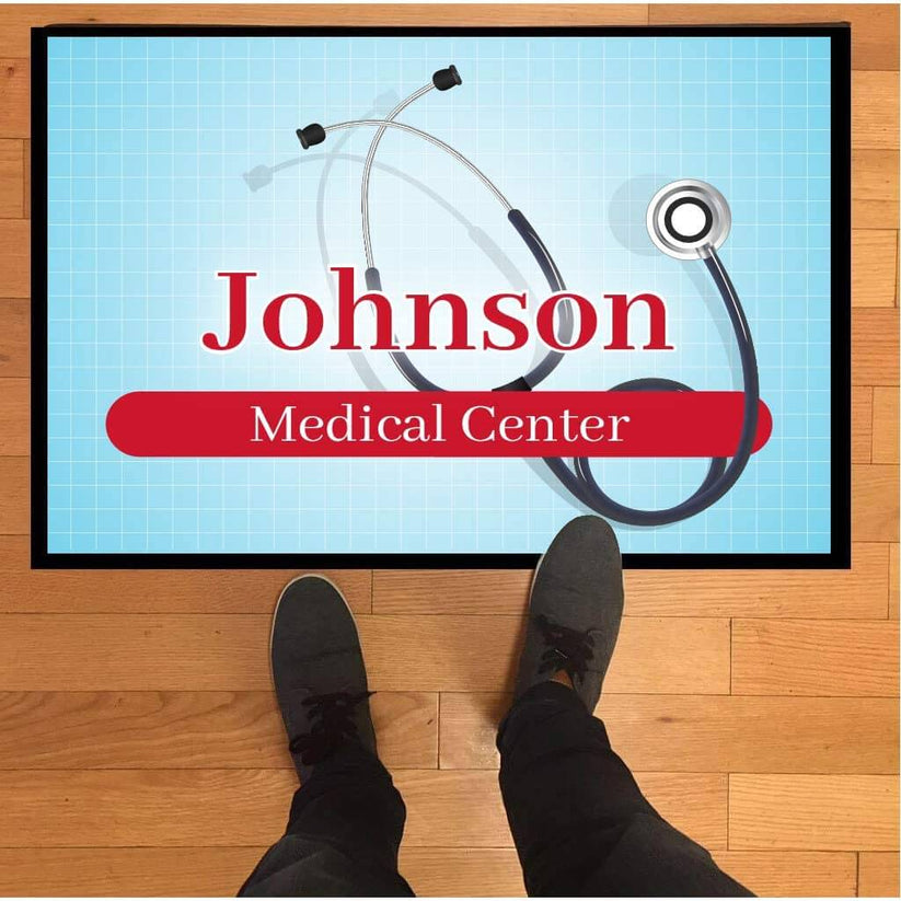 Custom Medical Doormat Doctor's Office VictoryStore