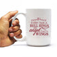 Every Time A Bell Rings An Angel Gets His Wings Coffee Mug