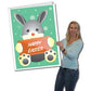 Happy Easter Giant Easter Greeting Card