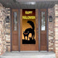 Happy Halloween Door Banner- Waterproof Vinyl Door Banner