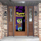 Happy Halloween Door Banner- Zombie Waterproof Vinyl Door Banner